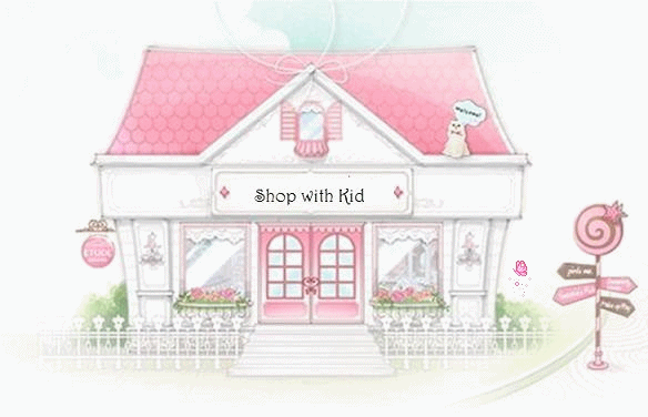 pink house butterfly